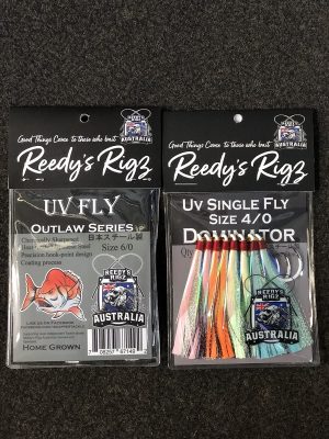 Reedys Rigs UV Single Fly Dominator Hooks