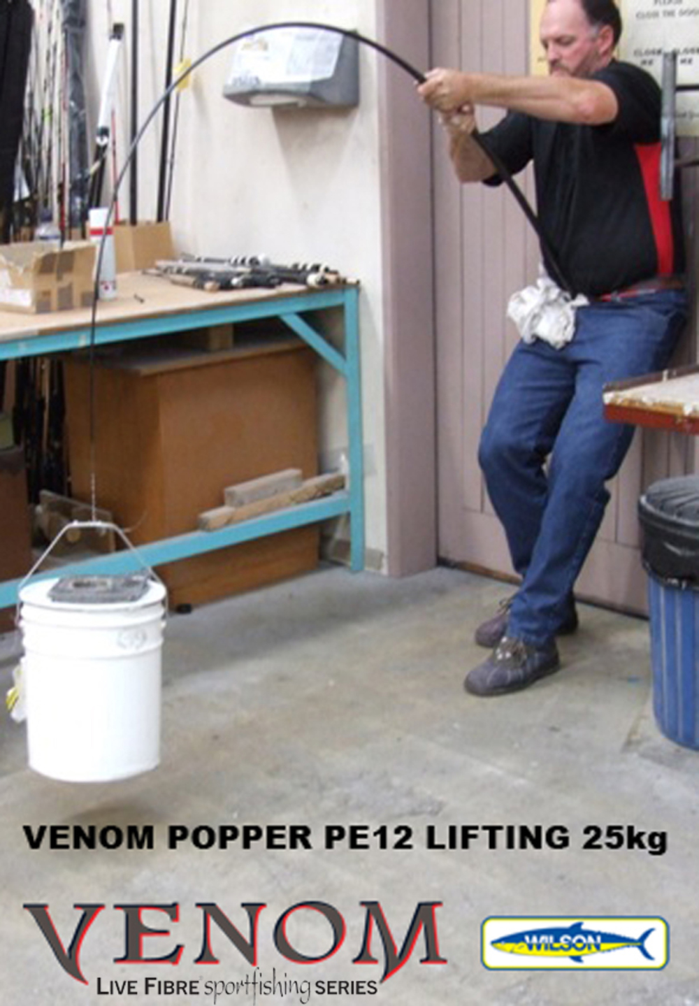 Wilson Venom Popper - L/F 2 pce Spin Rods - Gone Fishin