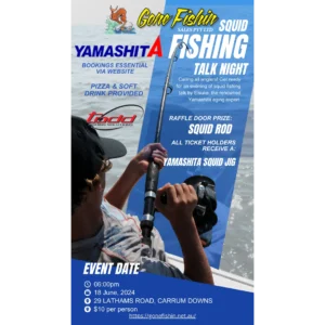 Yamashita Squid Fishing Talk Nite Flyer